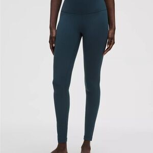 lululemon align leggings / size 6 / indochine blue